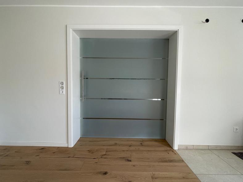 Schiebetür für Innenbereich aus Glas