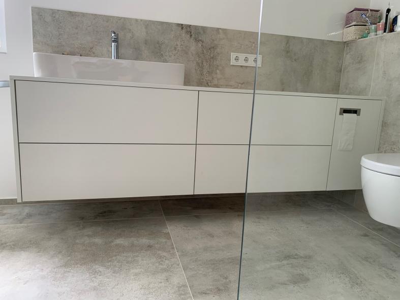 Waschtischunterschrank weiss