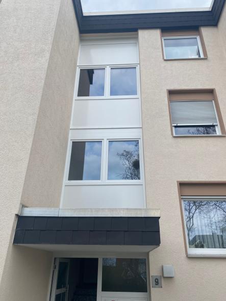 Kunststofffenster für Mietshaus