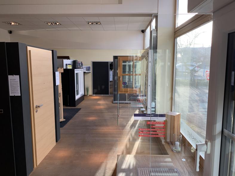 Fenster- und Haustüren Exponate in unserer Ausstellung