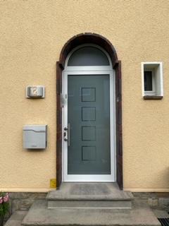 Haustür vorher-Nachher