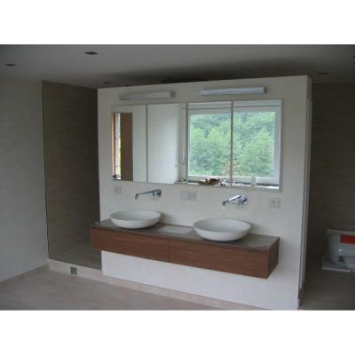 Raumteiler Waschtisch fertig